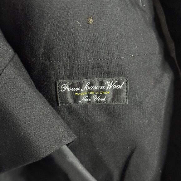 J Crew Pants Mens 36x32 Gray Ludlow Slim Fit Four Seasons Wool Stretch Slacks - Picture 6 of 16